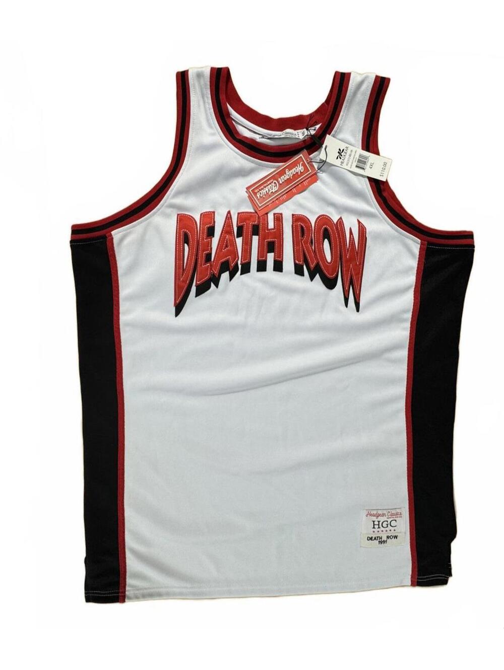 Headgear Classics Death Row Records Basketball Jersey